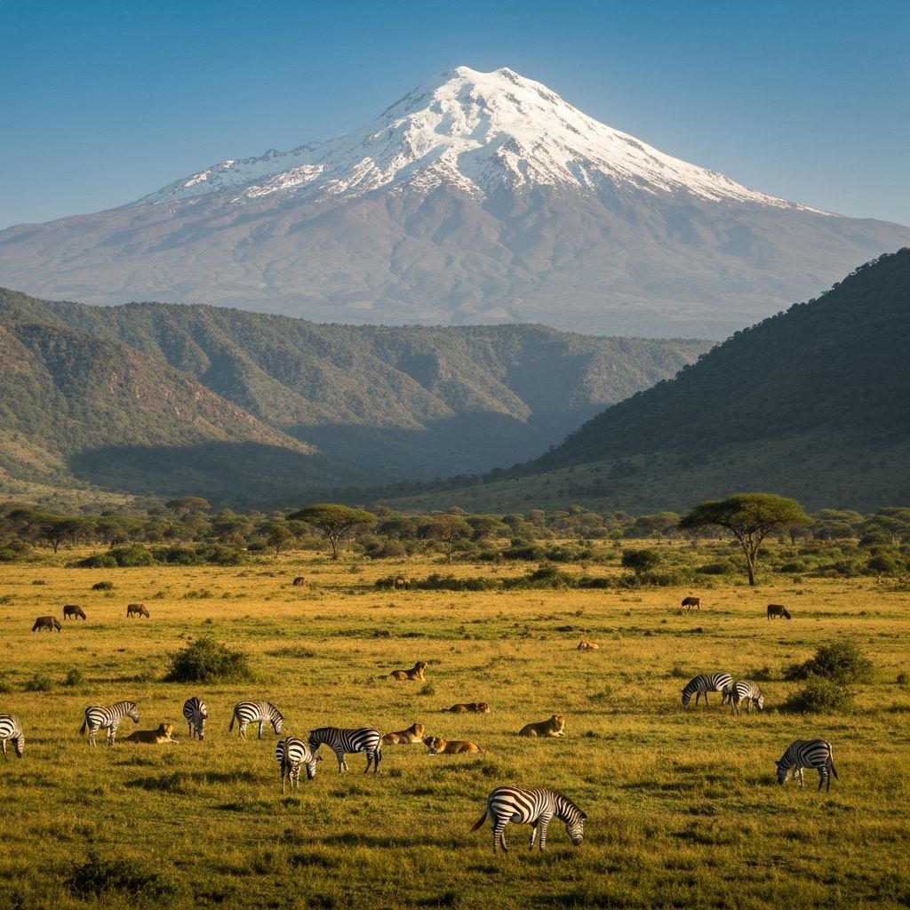 Kenya diverse landscapes