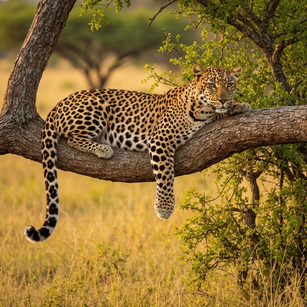 Leopard in Tree